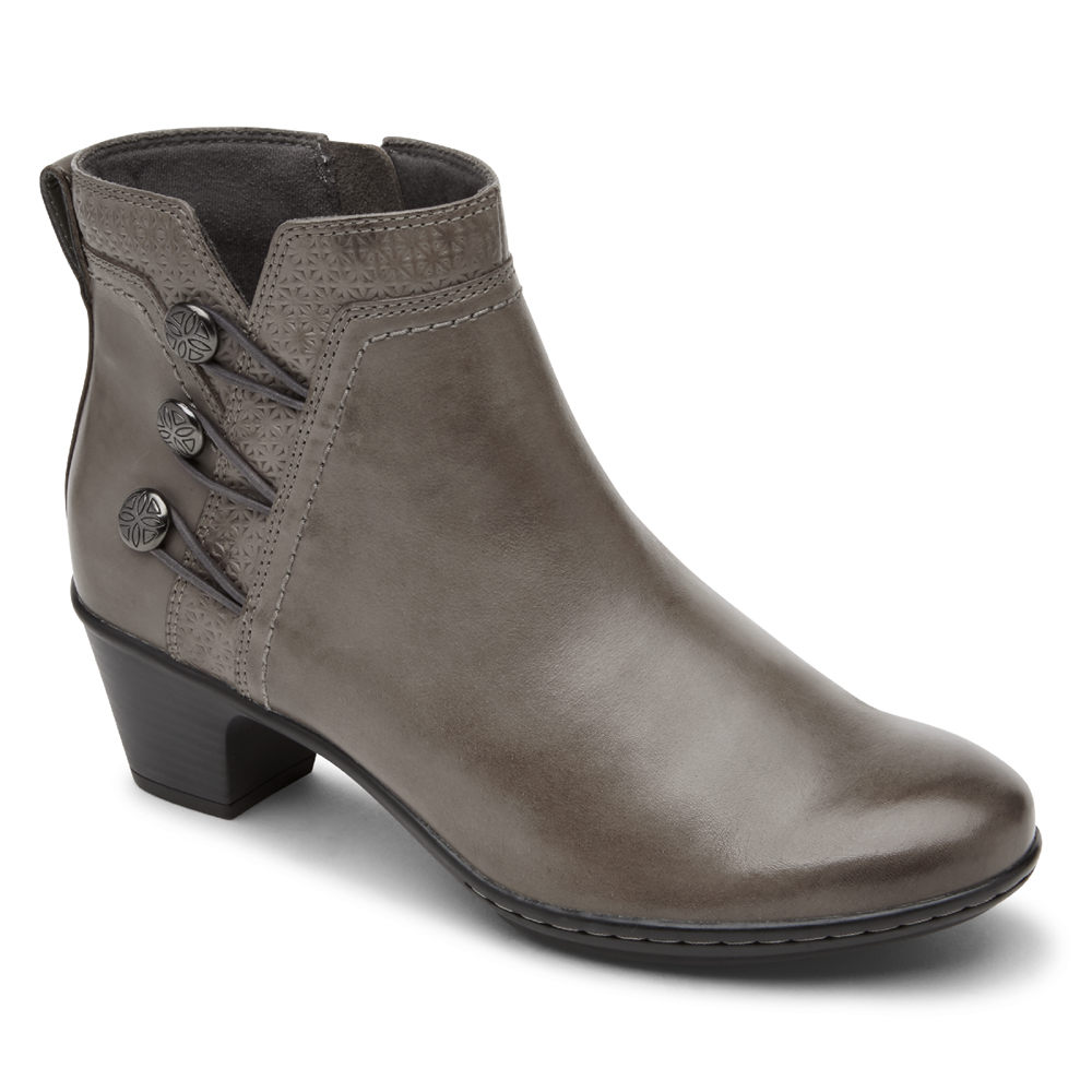 Rockport Womens Cobb Hill Kailyn Ankle - Boots Grey - IBT836209